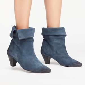 Free People Adella Suede Ankle Boots 38